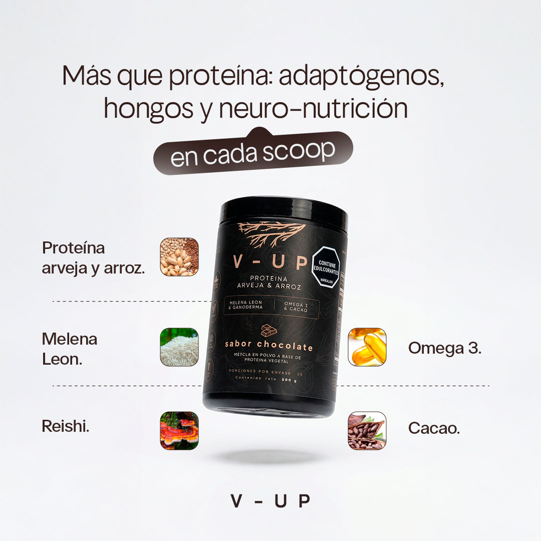V-UP Fórmula Nootrópica para Claridad Mental y Rendimiento