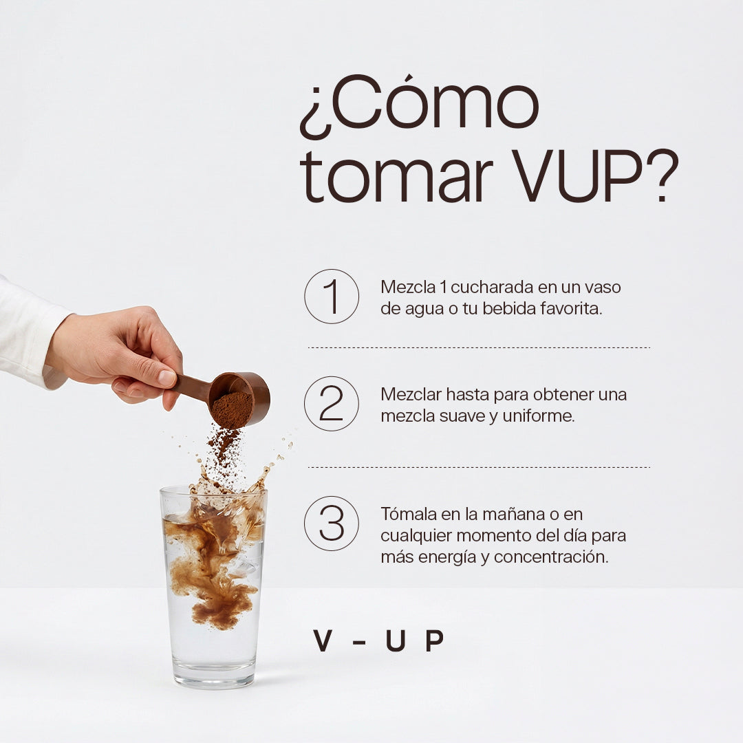 V-UP Fórmula Nootrópica para Claridad Mental y Rendimiento